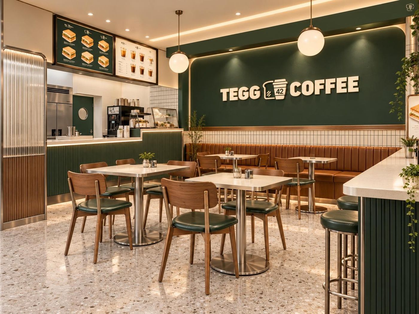 TEGG COFFEE 인테리어
